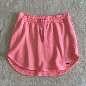 Hollister Skirt Women's Size Large Pink Coral Cotton Blend Y2k Beachwear